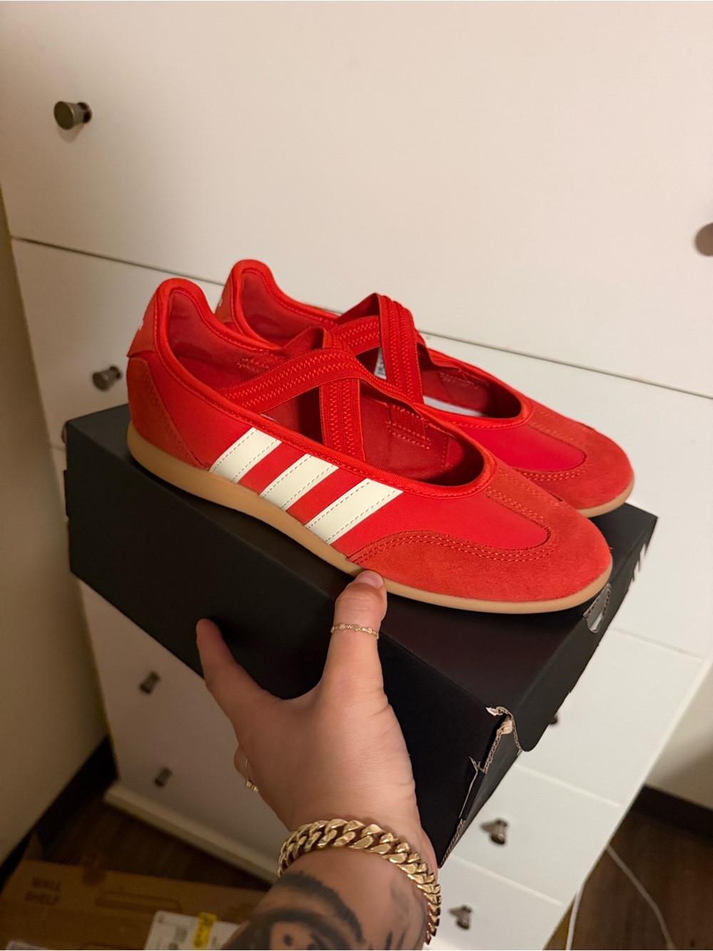 Adidas women’s Red shoes